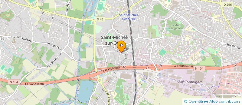 localisation de l'entreprise MONSIEUR MATTHIEU WANTIEZ à SAINT-MICHEL-SUR-ORGE