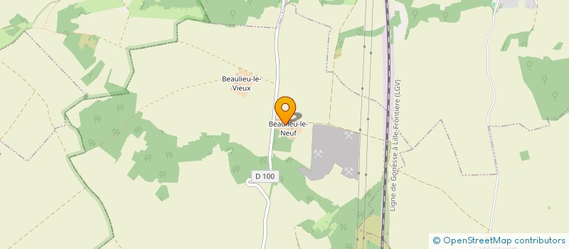 localisation de l'entreprise MONSIEUR MATTHIEU XAVIER CHARTIER  BARON