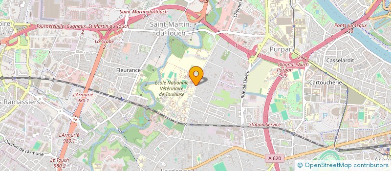 localisation de l'entreprise MONSIEUR MATTHIEU YACOUB à TOULOUSE