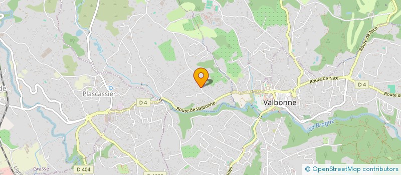 localisation de l'entreprise MONSIEUR MATTHIEU YBANEZ  CHATEAUNEUF-GRASSE