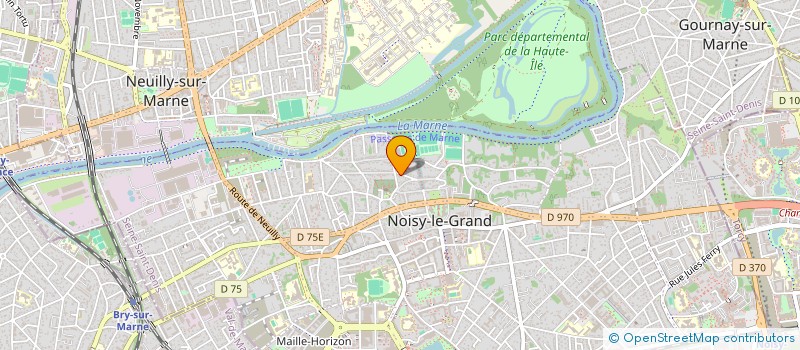 localisation de l'entreprise MONSIEUR MATTHIEUX GOMES à NOISY-LE-GRAND