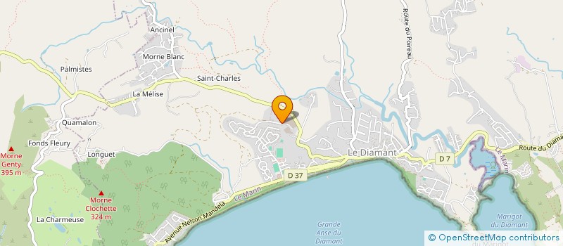 localisation de l'entreprise MONSIEUR MATTHIS BOUTHEMY  LE DIAMANT