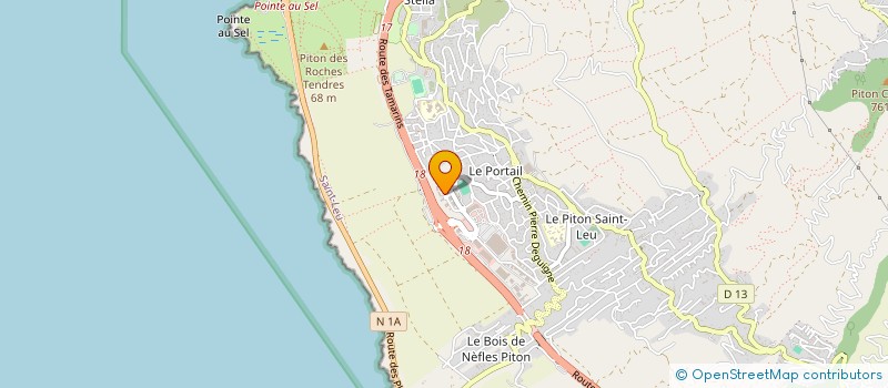 localisation de l'entreprise MONSIEUR MATTHIS CORRE  SAINT-LEU