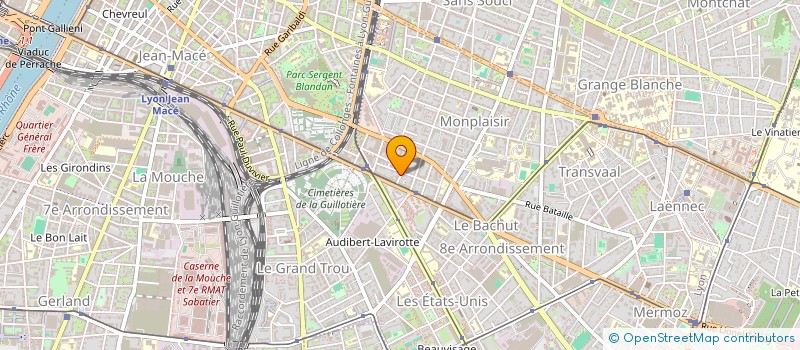 localisation de l'entreprise MONSIEUR MATTHIS DARRE  LYON