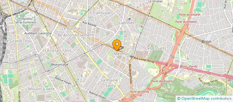 localisation de l'entreprise MONSIEUR MATTHIS GRENU  LYON