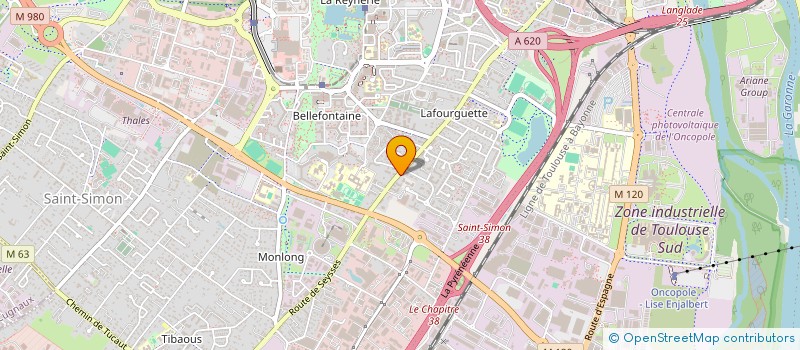 localisation de l'entreprise MONSIEUR MATTHIS HUBSCHI à TOULOUSE