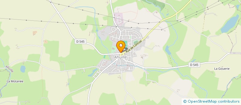 localisation de l'entreprise MONSIEUR MATTHIS LEMARIE  AHUILLE