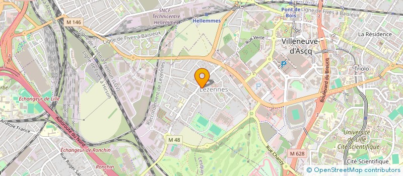 localisation de l'entreprise MONSIEUR MATTHYS MORIZET  LEZENNES