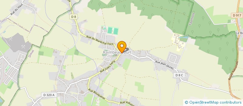 localisation de l'entreprise MONSIEUR MATTHYS OCMANT  GENECH