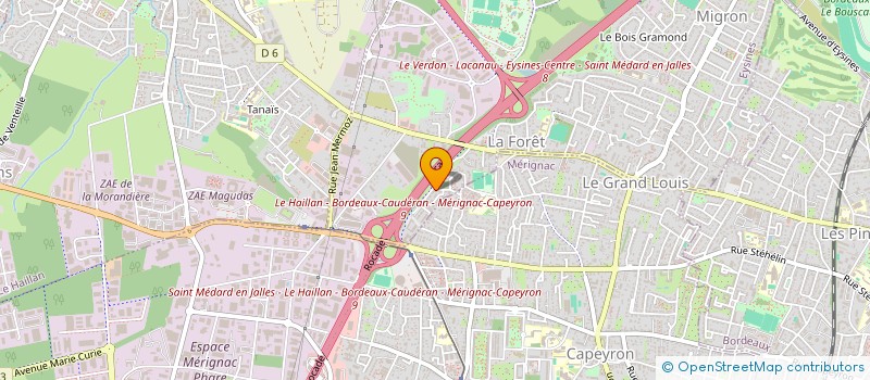 localisation de l'entreprise MONSIEUR MATTI TOKO SIASIA  EYSINES