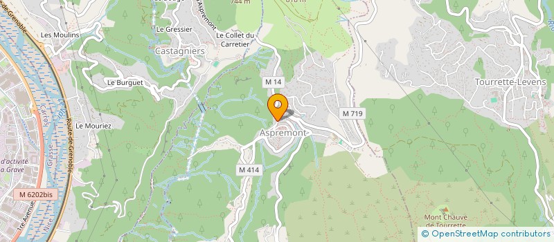 localisation de l'entreprise MONSIEUR MATTIA BOFFA  LEVENS