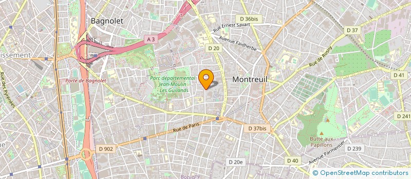 localisation de l'entreprise MONSIEUR MATTIA MIRANDOLA à MONTREUIL