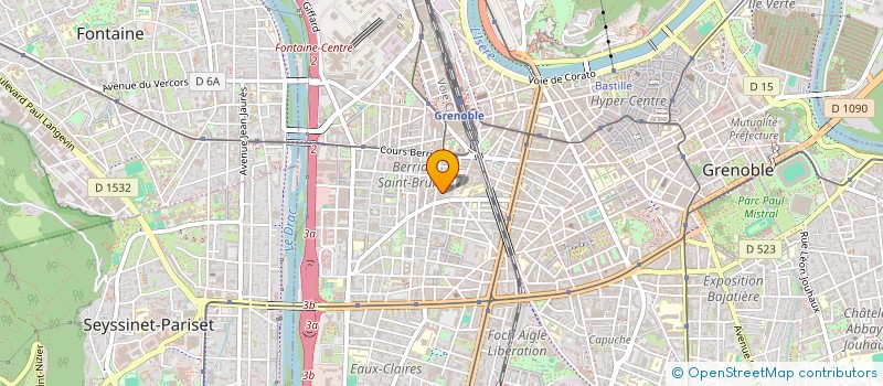 localisation de l'entreprise MONSIEUR MATTIA NAHON à GRENOBLE