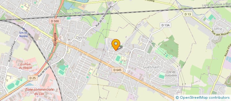 localisation de l'entreprise MONSIEUR MATTIAS EECKHOUT  LEWARDE