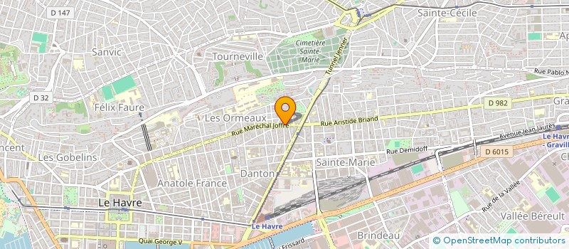 localisation de l'entreprise MONSIEUR MATTIAS EYHERABIDE à LE HAVRE