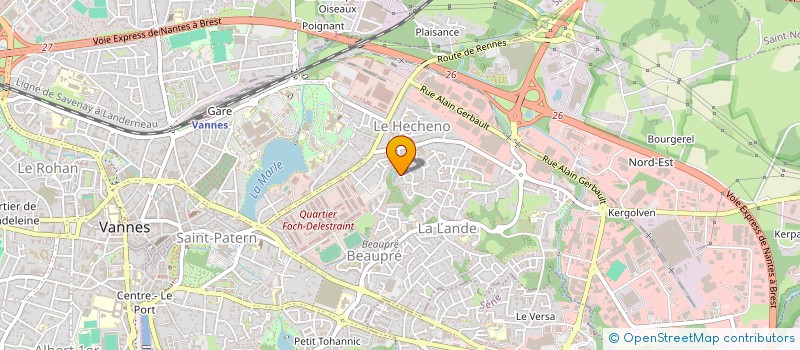 localisation de l'entreprise MONSIEUR MATTIAS NILSSON à VANNES