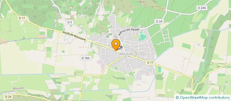 localisation de l'entreprise MONSIEUR MATTIAS PEREZ  MOURIES