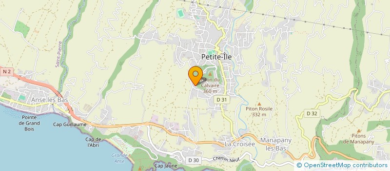 localisation de l'entreprise MONSIEUR MATTIEU POTTIER  CAYENNE