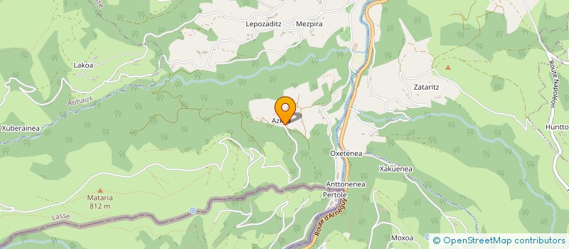 localisation de l'entreprise MONSIEUR MATTIN MOUSTIRATS  LASSE