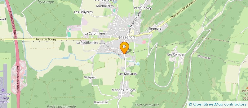 localisation de l'entreprise MONSIEUR MATTIS BOUILLOUX à JASSERON