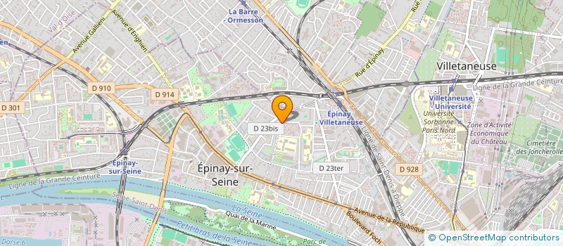 localisation de l'entreprise MONSIEUR MATTIS CIORNEI  EPINAY-SUR-SEINE