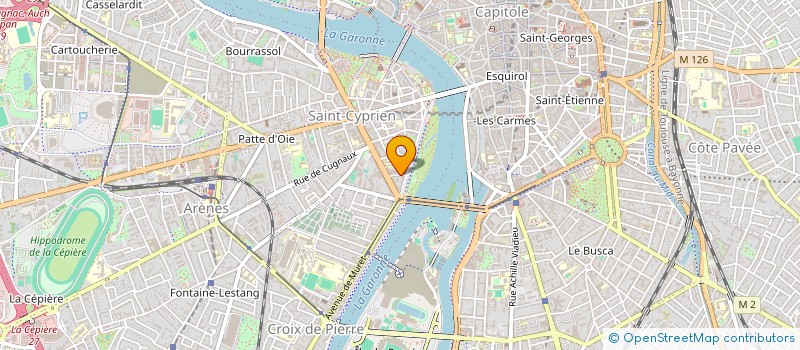 localisation de l'entreprise MONSIEUR MATTIS DIOMAR à TOULOUSE