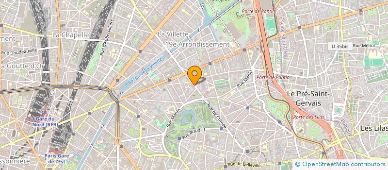 localisation de l'entreprise MONSIEUR MATTIS DOVIER  PARIS