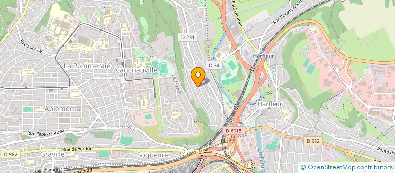 localisation de l'entreprise MONSIEUR MATTIS GUERRAND  HARFLEUR