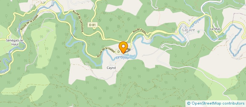 localisation de l'entreprise MONSIEUR MATTIS JARAGOYHEN  LACAZE