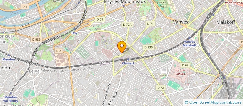 localisation de l'entreprise MONSIEUR MATTIS LADOUGNE à ISSY-LES-MOULINEAUX