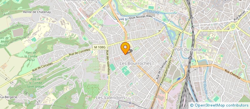 localisation de l'entreprise MONSIEUR MATTIS LOUBATIERE à DIJON