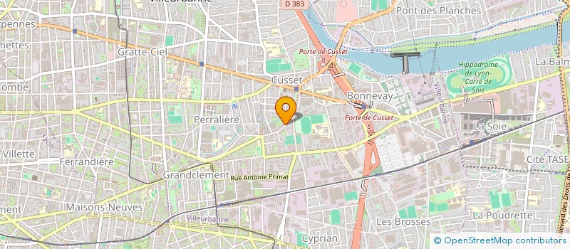 localisation de l'entreprise MONSIEUR MATTIS REY  VILLEURBANNE