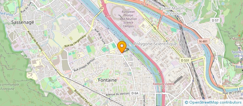 localisation de l'entreprise MONSIEUR MATTIS SEIGLER à FONTAINE