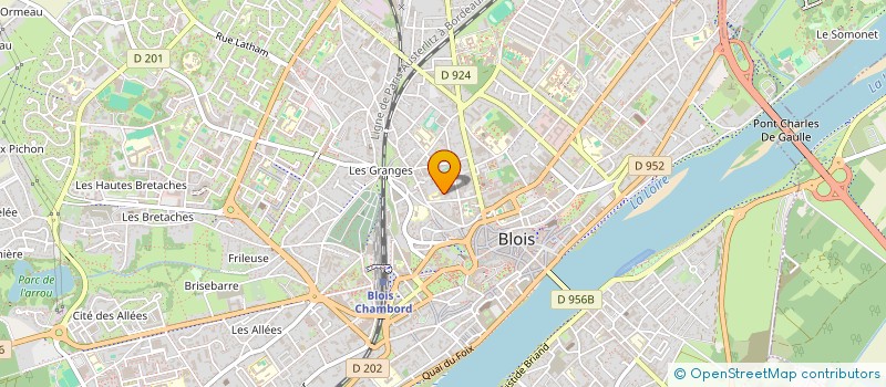 localisation de l'entreprise MONSIEUR MATTIS SOURDAINE  BLOIS