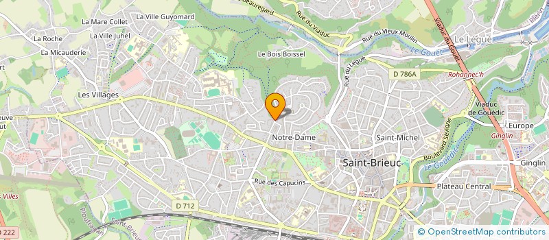 localisation de l'entreprise MONSIEUR MATTIULLAH SAHAK à SAINT-BRIEUC