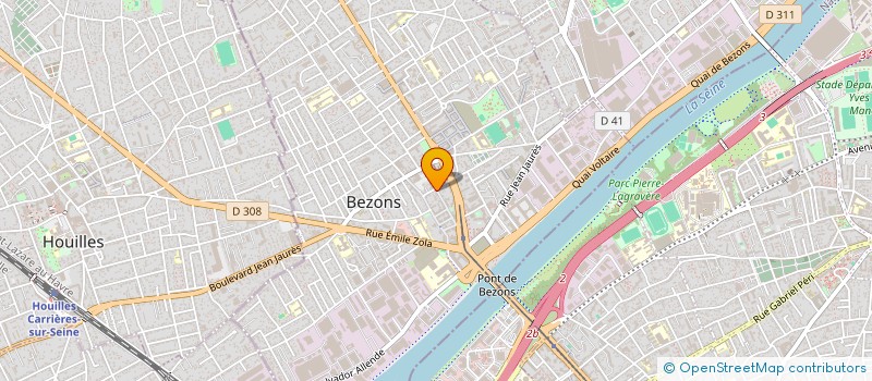 localisation de l'entreprise MONSIEUR MATULA BOLY  BEZONS