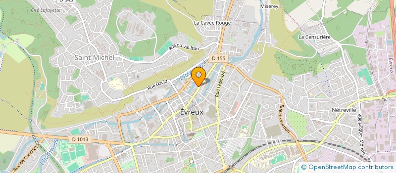 localisation de l'entreprise MONSIEUR MATY CHEKROUN  EVREUX