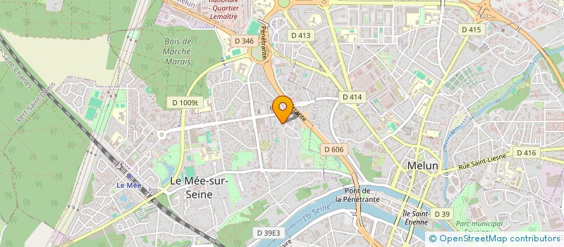 localisation de l'entreprise MONSIEUR MATYS AMBIERO  LE MEE-SUR-SEINE