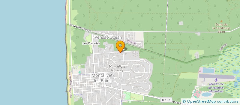 localisation de l'entreprise MONSIEUR MATYS DOISELET LE GOYAT  VENDAYS-MONTALIVET