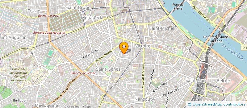 localisation de l'entreprise MONSIEUR MATYS JULIUS  BORDEAUX