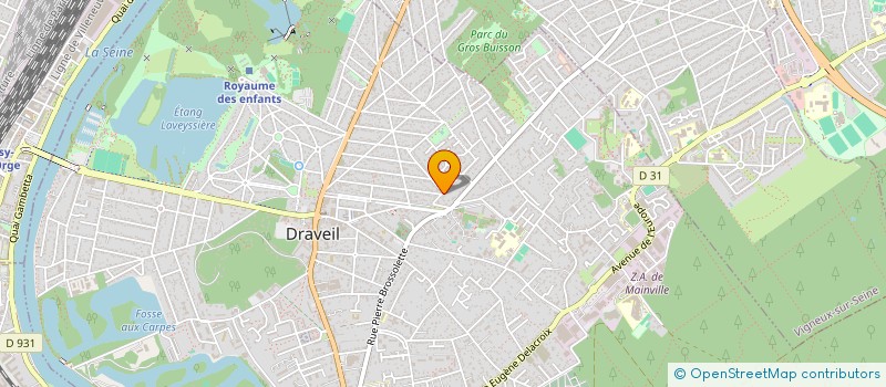 localisation de l'entreprise MONSIEUR MATYS MATHIEU à DRAVEIL