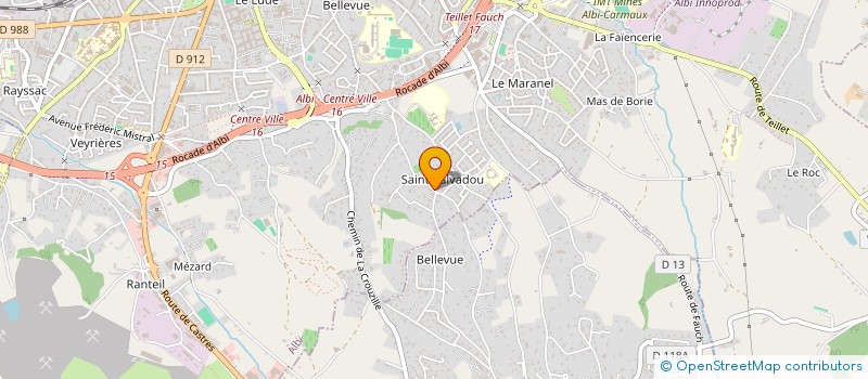 localisation de l'entreprise MONSIEUR MATYS NSIR  ALBI