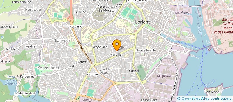 localisation de l'entreprise MONSIEUR MATYS PEZZINO  LORIENT