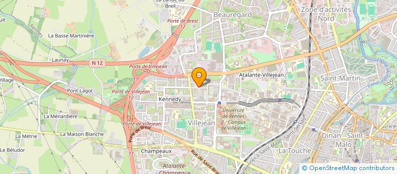 localisation de l'entreprise MONSIEUR MAUAD JIKOUNI  RENNES