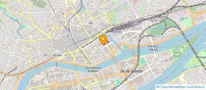 localisation de l'entreprise MONSIEUR MAUCLERE NGATAT TCHAKOUNTE à NANTES