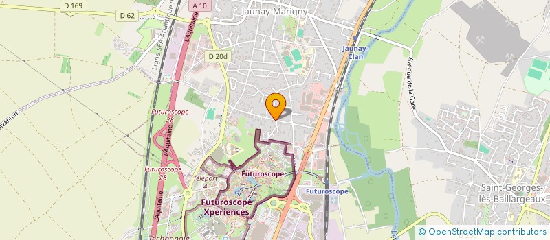 localisation de l'entreprise MONSIEUR MAUD GUILLON à JAUNAY-MARIGNY