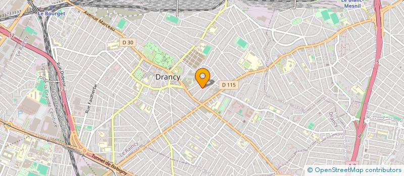 localisation de l'entreprise MONSIEUR MAUNG THAN WON RAKHINE à DRANCY