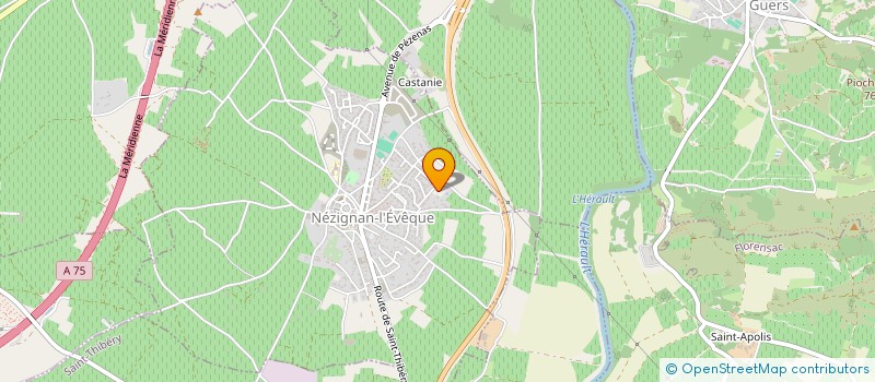 localisation de l'entreprise MONSIEUR MAURAD KOBB  NEZIGNAN-L'EVEQUE