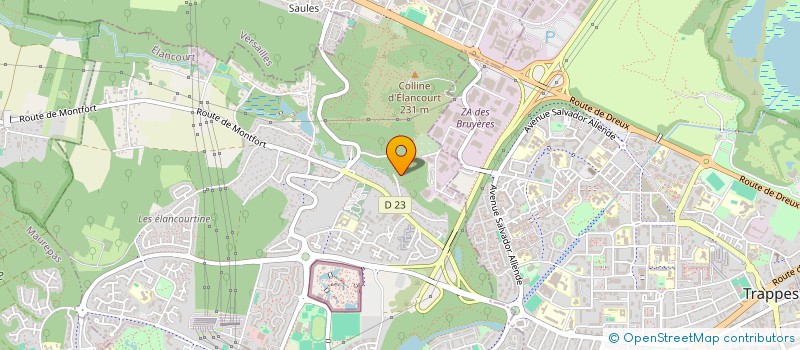 localisation de l'entreprise MONSIEUR MAURAD SARI  ELANCOURT