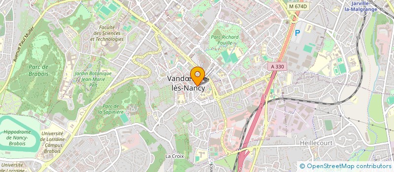 localisation de l'entreprise MONSIEUR MAURADE KARTOUBI  VANDUVRE-LES-NANCY